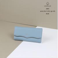 ราคา Cicelle กระเป๋าสตางค์ใบยาวแบบพับ อะไหล่เงิน ไซส์ 7 5 นิ้วพร้อมกล่อง (21279248184)