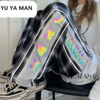ราคา my ai style กางเกงยีนส์ กางเกงขายาว กางเกงคาร์โก้ผู้หญิง ล้ำสมัย สบาย แฟชั่น ทันสมัย WFK23A0PS6 43Z231024 (20926957708)