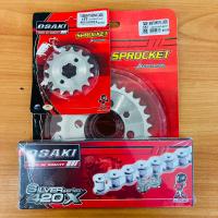 ราคา โซ่สเตอร์ชุด SONIC 420 15 30 120l osaki (8807948585)