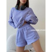 ราคา WOMENGAGA กางเกงขาสั้นชุดสูทผู้หญิง2022ฤดูใบไม้ร่วงใหม่หลวมเสื้อยืดกีฬาสบายๆกางเกงขาสั้นสองชิ้นชุดจดหมายแฟชั่นเกาหลี N7CZ (19954590219)