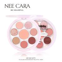 ราคา N337 NEE CARA 8 Color Eyeshadow Palette อายแชโดว์ พาเลท (19152254531)