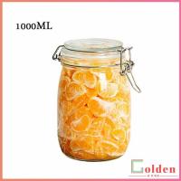 ราคา Golden โหลแก้วมีฝาปิด โหลแก้วดองยา โหลแก้วสูญญากาศ มีหลายขนาดให้เลือก โหลสูญญากาศ Glass sealed jar (12553742895)