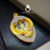 ราคา จี้พญาครุฑ A311 จี้ล้อมเพชร จี้ทองไมครอน ทองสวย จี้ จี้ครุฑ ปลุกเสกแล้ว จัดส่งพร้อมคาถาบูชา (20508402816)