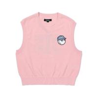 ราคา Malbon ฤดูร้อนของผู้หญิงกอล์ฟเกาหลีเสื้อนอกเข้าได้กับทุกชุดเสื้อกั๊กมีระบายระบายอากาศได้ดีเสื้อแขนกุดผ้าถักประตูไข่มุก FootJoy PXG1 Honma Mizuno เหล็กเสริม (19342653295)