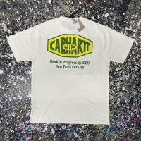 ราคา เสื้อยืดแขนสั้นลําลอง ทรงหลวม พิมพ์ลายตัวอักษร Carhartt WIP Kahart Tooling Street สําหรับผู้ชาย (18916057074)