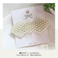 ราคา 1 ชิ้น ProudGallery กิ๊บแต่งผม น่ารักๆ กิ๊บมุก กิ๊บติดผมเกาหลี สไตล์มินิมอล (2640592512)