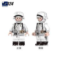 ราคา โมเดลทหาร Jg022 027สงครามโลกครั้งที่สองบล็อกตัวต่อทหารสโนว์แมนฤดูหนาวเยอรมัน (20729477618)