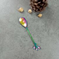 ราคา ช้อนส้อมทานขนมหวาน มี5สี (16595827088)