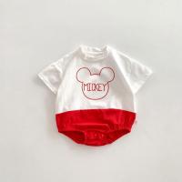 ราคา ชุดจั๊มสูทรอมเปอร์ ผ้าฝ้าย ทรงหลวม ลายมิกกี้เมาส์ แฟชั่นสําหรับเด็กทารกแรกเกิด อายุ 0 24 เดือน (20347705079)