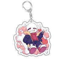 ราคา uShuangYangYaFaXin Undertale พวงกุญแจ จี้อะคริลิค รูปการ์ตูน Sans (20352941346)