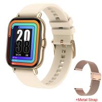 ราคา Xiaomi Smartwatch Women for iPhone Huawei Redmi Phone IP68 Waterproof Men Sport Fitness Tracker Women Smart Watch Clock fly 5 (11413985863)