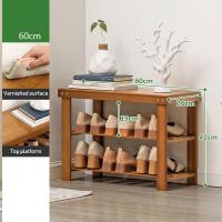 ราคา JJT ชั้นวางรองเท้า ตู้เก็บรองเท้า ตู้วางรองเท้าในบ้านประหยัดพื้นที่ พร้อมที่นั่งใส่รองเท้าในตัว รุ่น พร้อมที่นั่ง ทรงสตูลนั่งใส่รองเท้า ม้านั่งชั้นวางรองเท้า เก้าอี้นั่งใส่รองเท้า ชั้นวางรองเท้าไม้ เก