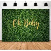 ราคา Oh ฉากหลังผนังลายใบไม้สีเขียวของเด็กอุปกรณ์ตกแต่งงานปาร์ตี้สำหรับใช้เป็นฉากกลางแจ้งสนามหญ้าธรรมชาติต้นซาฟารี (10630846445)