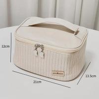 ราคา กระเป๋าเครื่องสําอางค์ ความจุขนาดใหญ่ กระเป๋าเครื่องสำอาง กระเป๋าใส่เครื่องสําอางค์ กระเป๋าออแกไนเซอร์ หนัง PU กันน้ํา (19469985336)