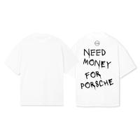 ราคา เสื้อยืด ขนาดใหญ่ พิมพ์ลาย Need Money for Porsche สีดําS 5XL S 5XL (20923096118)