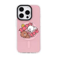 ราคา Magsafe เคส Line Friends ของแท้100 สำหรับ IPhone15 15Promax เคส15pro Magsafe 14Promax สีน้ำตาล Cony 14 14pro 13pro เคสแข็ง13Promax 13โปร่งใสกันกระแทก DT15RX4ป้องกันเต็มรูปแบบ (20909309792)