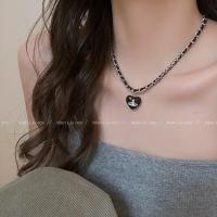 ราคา สร้อยคอแท้ Vivienne Westwood Queen แม่ของ West Saturn Black Love Necklace Accessories เชือกถักโซ่ไหปลาร้าระดับไฮเอนด์ใหม่สร้อยคอ Cewek Seksi สวยหวานแบบอังกฤษ (20639127531)