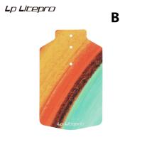 ราคา LP Litepro ล้อหน้าหลังจักรยานแบบพับได้วัสดุ PVC บังโคลนจักรยานทนทานสำหรับ3Sixty Bromptonq (14089761623)