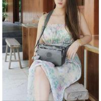 ราคา PROMO ของแท้ พร้อมส่งค่ะ 8 5 นิ้ว KIPLING mini 4 zip Crossbody bag (16454659585)