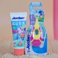 ราคา Jordan จอร์แดน แปรงสีฟันเด็ก จอร์แดน1ชิ้น สเต็ป1 0 2 ปี ยาสีฟันเด็กจอร์แดนสำหรับเด็ก 1 5 ปี (2847024761)