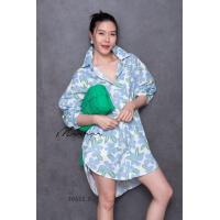 ราคา ป้าย Mirrorsister 30322 3 เดรสเชิ้ตทรงโคร่งลายดอกบาน สวยสดใส ด้านหน้าสั้นด้านหลังยาว ใส่สวยเก๋ ใส่ง่ายใส่ได้ตลอด (18536189517)