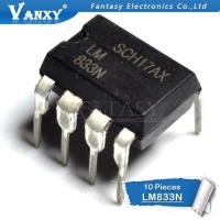 ราคา 10PCS LM833N DIP8 LM833 DIP new and original IC (20000691526)