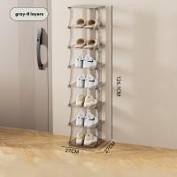 ราคา JJT กล่องเก็บของ ชั้นวางรองเท้า กล่องรองเท้า กล่องเก็บของแบบใส ประหยัดพื้นที่ ตู้รองเท้าเรียบง่าย กล่องพลาสติกกันฝุ่น ชั้นวางรองเท้า ชั้นวางรองเท้า ชั้นวางของ (19507125305)