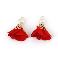 ราคา 10ชิ้น ถุงจี้ไข่มุกรูปดอกไม้พร้อมหมวกทองคำสำหรับทำเครื่องประดับ DIY ต่างหูแฟชั่นพวงกุญแจ Craft อุปกรณ์ตกแต่ง (9864619765)