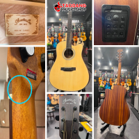 ราคา ทักแชทรับส่วนลด 500 MAX รวมกีต้าร์โปร่งไฟฟ้าเต่าแดง ลดช็อคโลกสูงสุด 35 มือหนึ่งตามสภาพ ในงบไม่เกิน 3900 บาท Enya EAG40C EQ ENYA KLT1 พร้อมเช็คQC ส่งฟรีแท้100 เต่าแดงClearance (20824889418)