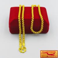 ราคา สร้อยคอ สร้อยคอแฟชั่น ผ่าหวาย น้ำหนัก 3 บาท ยาว 24 นิ้ว งานเคลือบแก้ว ชุบเศษทองเยาวราช ชุบทอง100 แถมฟรีตลับทอง (4736926967)