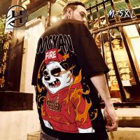 ราคา HS เสื้อยืด Oversize สไตล์ยุโรป อเมริกา สวมใส่สบาย M 5XL รุ่น H146 (16085712977)
