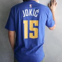 ราคา NBA Gametime Denver Nuggets tshirt เสื้อยืดพิมพ์ลายแฟชั่นNike เสื้อยืดบาสเก็ตบอล พิมพ์ลาย NBA Gametime Denver Nuggets no 15 Nikola Jokic (19406557882)