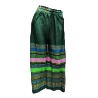 ราคา กางเกงลายผ้าถุง กางเกงลายผ้าซิ่น กางเกงขา8ส่วน (15923747207)