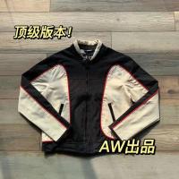 ราคา KY5O Diesel same type Wang Heyi black and white stitching locomotive racing suit jacket jacket jacket ins (19771280124)
