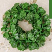 ราคา คุณภาพสูง พร้อมส่ง ถูกที่สุด เถาวัลย์ปลอม ไม้เลื้อยยาว2เมตร เถาวัลย์ ใบไม้ปลอม ใบองุ่น ใบพลูด่าง ใบไม้ประดิษฐ์ แต่งสวน (19699956403)