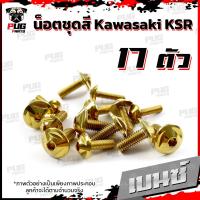 ราคา น็อตชุดสีKSR 1ชุด 17 ตัว น็อตชุดสีเคเอสอาร์ น็อตKSR น๊อตเอเอสอาร์ น็อตเฟรมKSR น๊อตเฟรมเคเอสอาร์ น็อสแตนเลส KSR (16211102630)