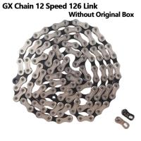ราคา SRAM GX SX NX EAGLE Chain 1x12 Speed MTB Bicycle Chain 126L Links with Power Lock Mountain Bike Quick Link GX NX SX Chain Without Box Bicycle Accessories store (5650476562)