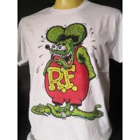 ราคา เสื้อวงนำเข้า Rat Fink Anti Hero Biker Rat Rod Hot Rod Rockabilly Psychobilly Punk Rock Surf Skate T Shirt พื้น ราคาส่ง (16996375088)