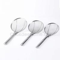 ราคา กระชอนสแตนเลส ด้ามจับสแตนเลสยาว กระชอนตักทอด ขนาด 20 22 24 26 28 30 32ซม กระชอน กระชอนสแตนเลส กระชอนมุ้งสแตนเลส (19203583855)