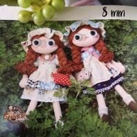 ราคา 8mm 12 คู่ 24 ดวงตา ตากลิ้ง กลม ตากลมกลิ้ง ตาตุ๊กตา แบบแปะ ขนาด 8 มิล จำนวน 24 ดวงตา (397761652)
