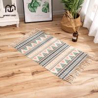 ราคา MEET COZY พร้อมส่ง พรมปูห้องนอน มีขนาด60x180 พรมผ้าฝ้าย สไตล์โบฮีเมียน พรมเช็ดเท้า ออกแบบย้อนยุคโบฮีเมียน DJ AD (19588557032)