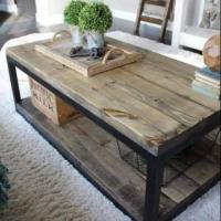 ราคา โต๊ะกลางโซฟา loft ไม้จริงทนปลวก ทนมอด ทนชื้น (9008889335)