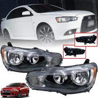ราคา เสื้อไฟหน้า โคมไฟหน้า รุ่น มิตซูบิชิ แลนเซอร์ MITSUBISHI LANCER EX ปี 2008 2015 1 คู่ ไม่รวมชุดหลอดไฟ และสายไฟ โคมดำ หน้าใส มุมส้ม (6032680286)