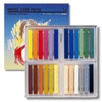 ราคา Sakura chalk nouvel colours set 24 NCT 24 I สีชอล์คแท่งเหลี่ยมชุด 24 แท่ง (19151657817)