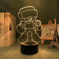 ราคา Game Led Light Friday Night Funkin Tankman Figure for Child Room Decorative Light Kids Birthday Gift Desk 3d Led Night Lamp FNF (11736416939)