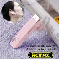 ราคา รุ่นขายดีสุดๆ ใช้งานดีมาก หูฟังบลูทูธ REMAX RB T9 มีให้เลือก 3 สี สีดำ สีขาว สีชมพู ของแท้ 100 ใช้ได้กับมือถือทุกรุ่นทุกยี่ห้อ Bluetooth HD Voice Small talk รุ่น T9 (9045939348)