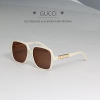 ราคา แว่นกันแดด GUCCI รุ่น GG1189SA 005 sz 59 Ivory Ivory Brown (18294287220)