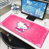 ราคา แผ่นรองเมาส์ Gamer การ์ตูนเฮลโลสแมวคิตตี้คีย์บอร์ดยางแผ่นอุปกรณ์เสริมโต๊ะเกม Mousepad Kawaii การ์ตูนแผ่นรองเมาส์น่ารัก Xxl (18706011835)
