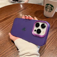 ราคา With Logo Matte Hard Phone Case For iPhone 15 15pro 15promax 14 14plus 14pro 14promax High quality shock proof hard Protective Case 13 13pro 13promax 12 12promax 11 6 Colors New (20575858391)