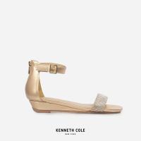 ราคา KENNETH COLE รองเท้าแตะผู้หญิง รุ่น GREAT VIBER JEWEL สีซอฟต์โกลด์ SAN RL23GVJ02 710 (17975020943)